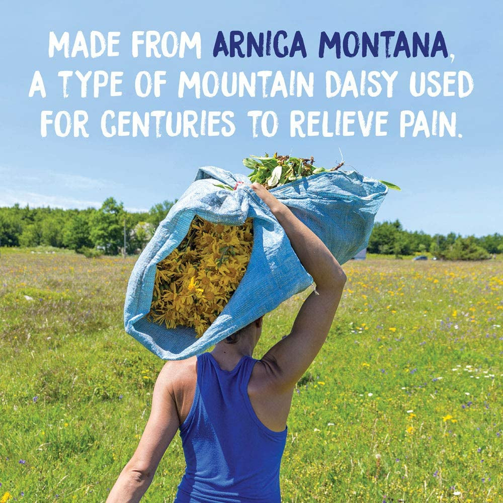 Arnica Montana 30C Homeopathic Medicine for Relief from Muscle Pain, Muscle Stiffness, Swelling from Injury, and Discoloration from Bruises - 3 Count (240 Pellets)