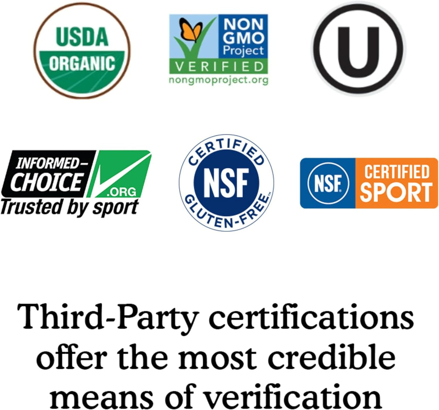 Organic Vegan Protein Powder, Vanilla Protein Powder with Probiotics, Bcaas, 30G Plant Protein, NSF Certified, Gluten Free & Sport, Non GMO, Sport Protein Powder - 19 Servings