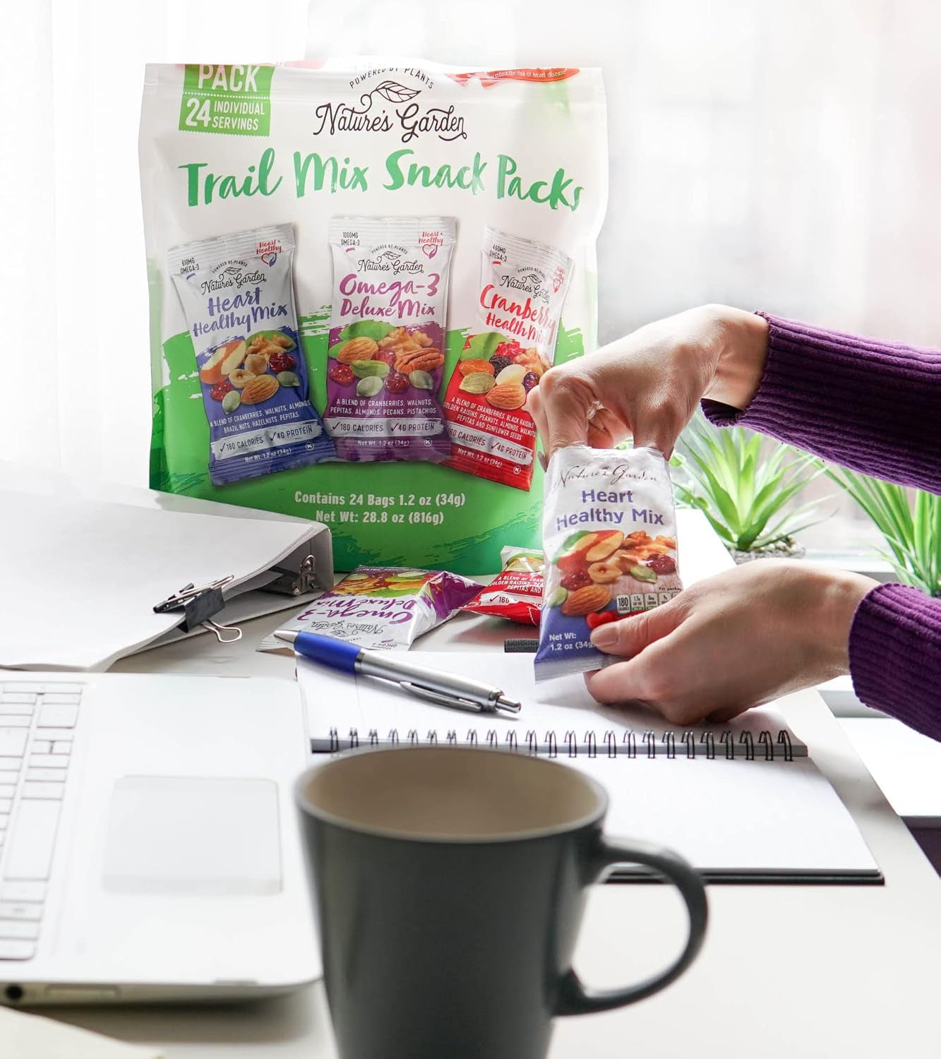 Healthy Trail Mix Snack Pack - 28.8 Oz