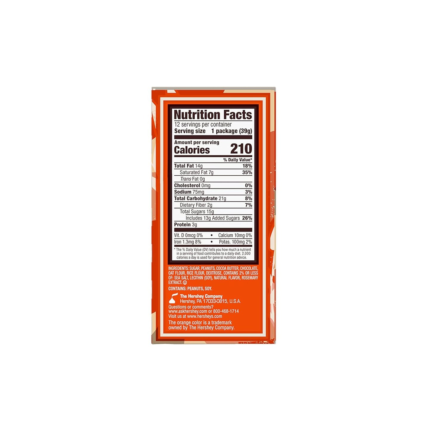 Plant Based Oat Chocolate Confection Peanut Butter Cups, Candy Packs, 1.4 Oz (12 Count)