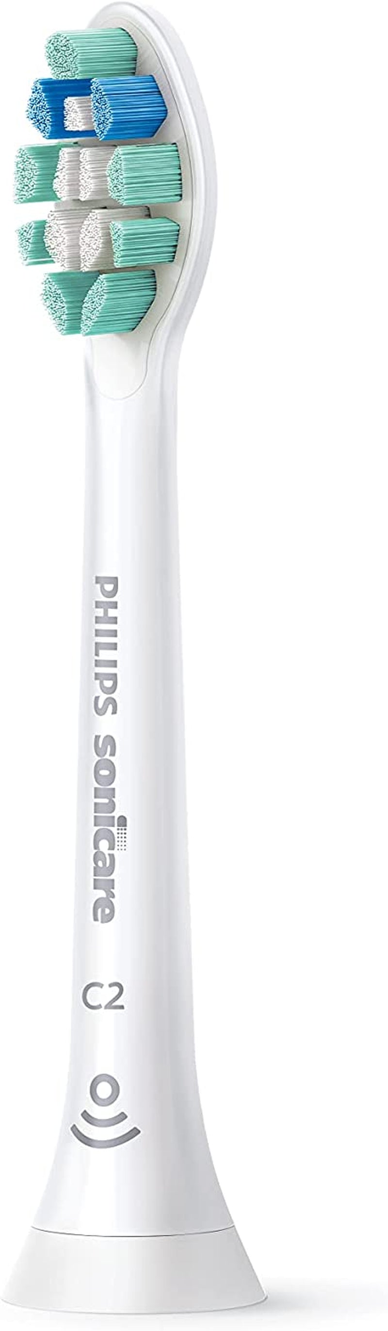 4100 Rechargeable Electric Toothbrush, with Pressure Sensor, 2 Intensity Settings, Smartimer and Quadpacer, 14-Day Battery Life, White, Model HX3681/23