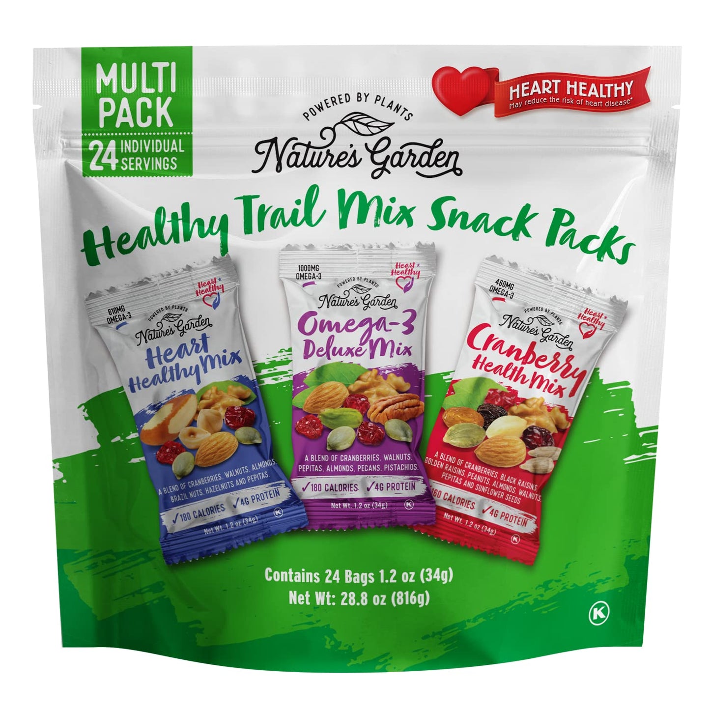 Healthy Trail Mix Snack Pack - 28.8 Oz