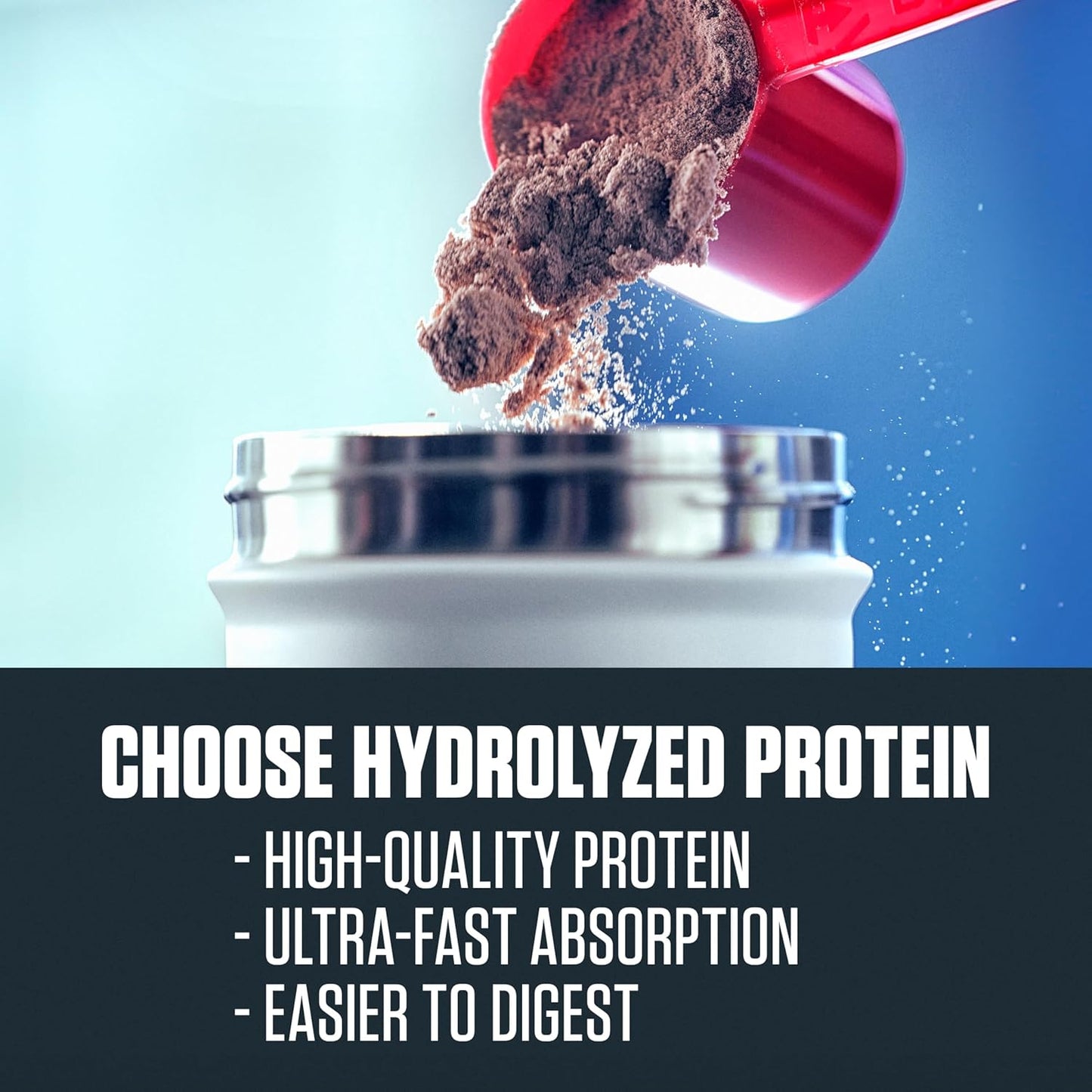 ISO100 Hydrolyzed Protein Powder, 100% Whey Isolate, 25G of Protein, 5.5G Bcaas, Gluten Free, Fast Absorbing, Easy Digesting, Gourmet Vanilla, 20 Servings