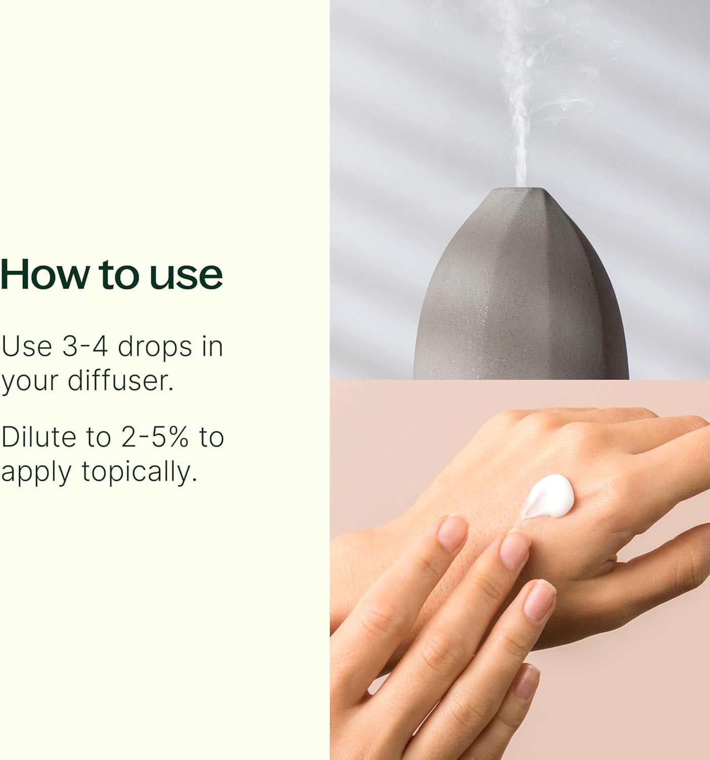Lavender Essential Oil 100% Pure, Undiluted, Therapeutic Grade, Aromatherapy Diffuser for Relaxation and Body Care, Healthy Skin and Hair, 10 Ml (1/3 Oz)