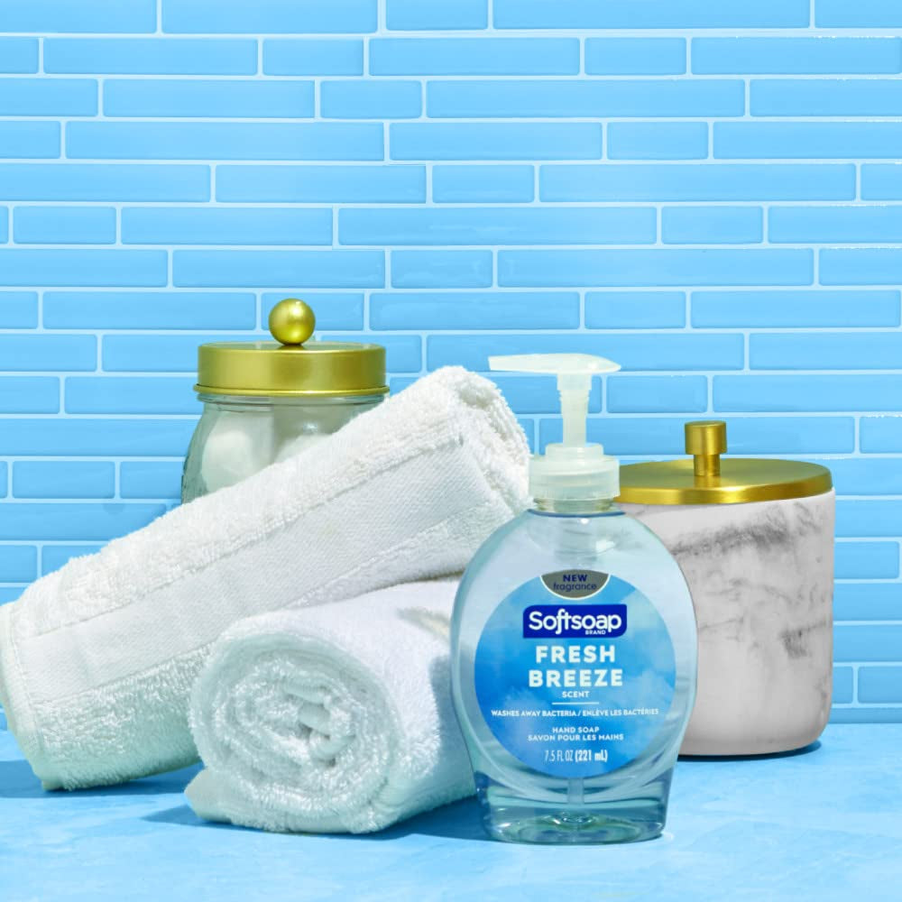 Liquid Hand Soap, Fresh Breeze - 7.5 Fl Oz (Pack of 6)