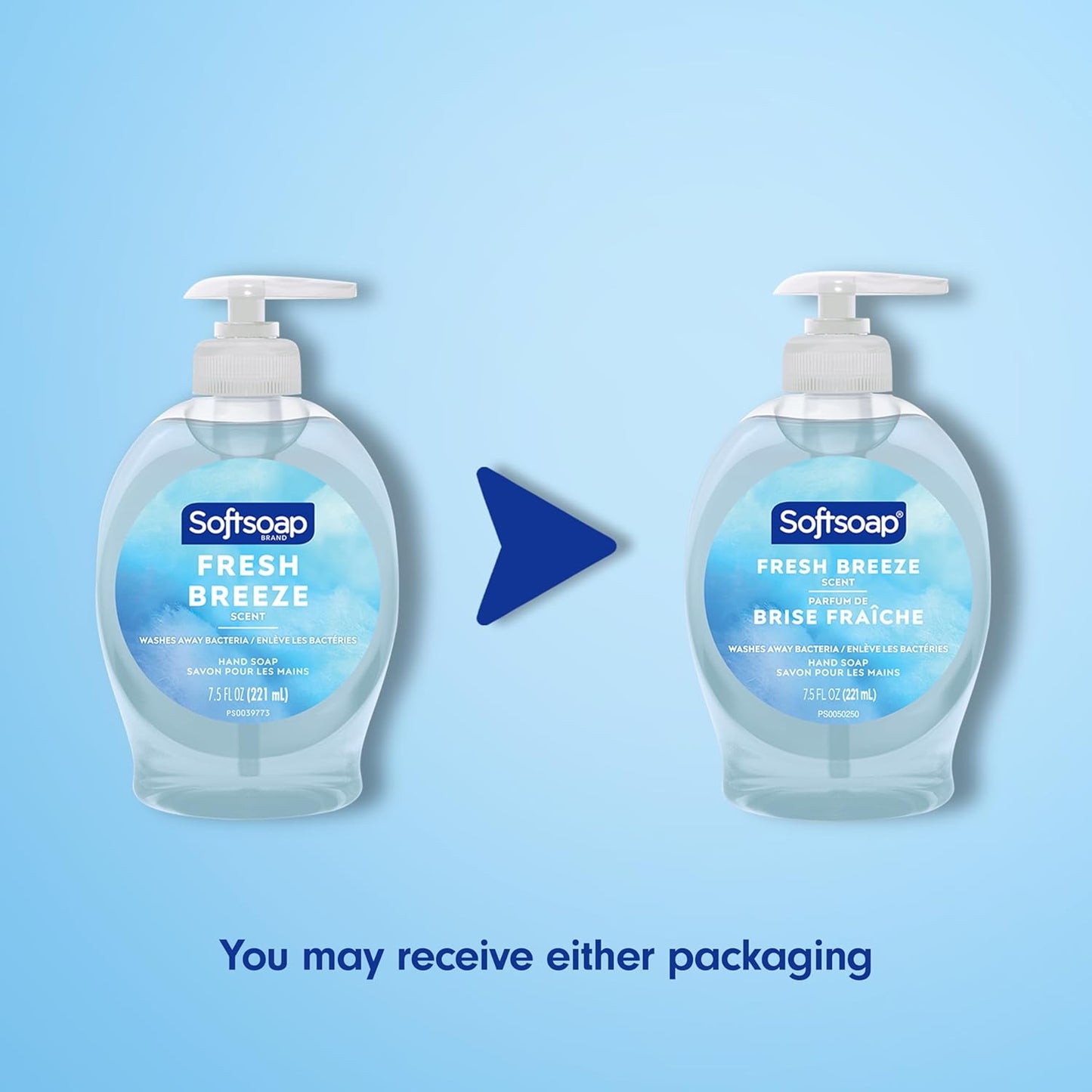 Liquid Hand Soap, Fresh Breeze - 7.5 Fl Oz (Pack of 6)