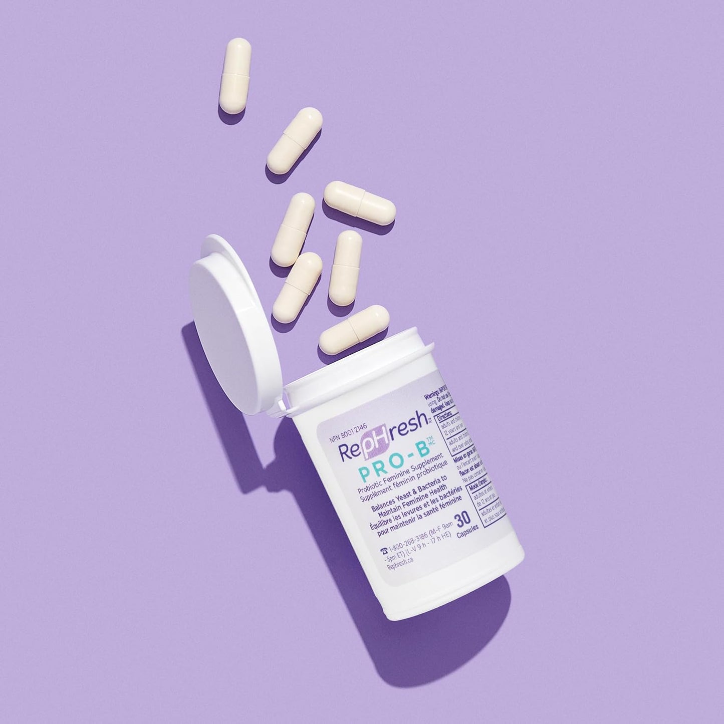 Pro-B Probiotic Supplement for Women, 30 Oral Capsules