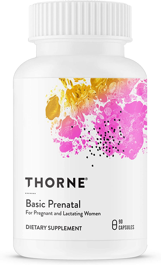 - Basic Prenatal - Folate Multivitamin for Pregnant and Lactating Women - 90 Capsules