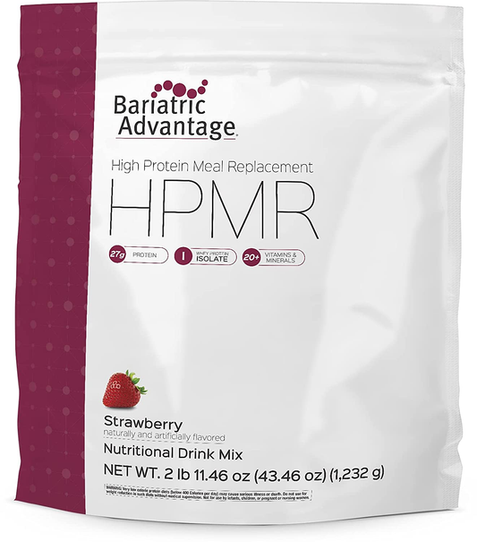 – High Protein Meal Replacements (Strawberry, 28 Serving Bag) Powdered Formula for Gastric Bypass & Sleeve Gastrectomy Patients