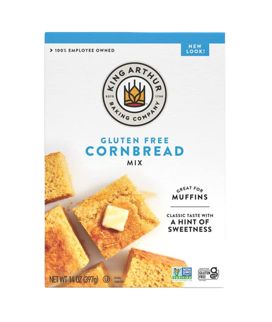 Flour, Cornbread + Muffin Mix, Gluten Free, 14 Ounce