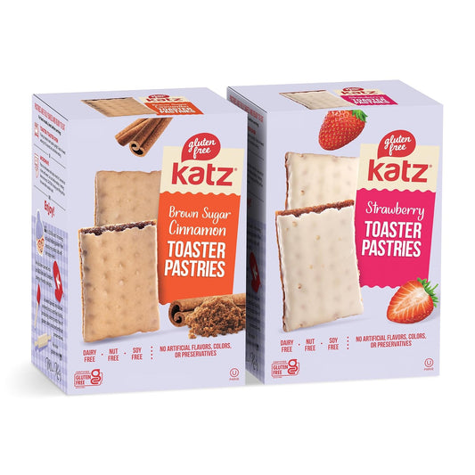 Snacks Variety Pack. Toaster Pastries. Easy Breakfast Food or Anytime Healthy Snacks for Adults & Kids. Gluten Free. Dairy Free, Nut Free, Peanut Free, Soy Free. Snacks for Adults Kosher Snacks. 8 OZ (Pack of 2)