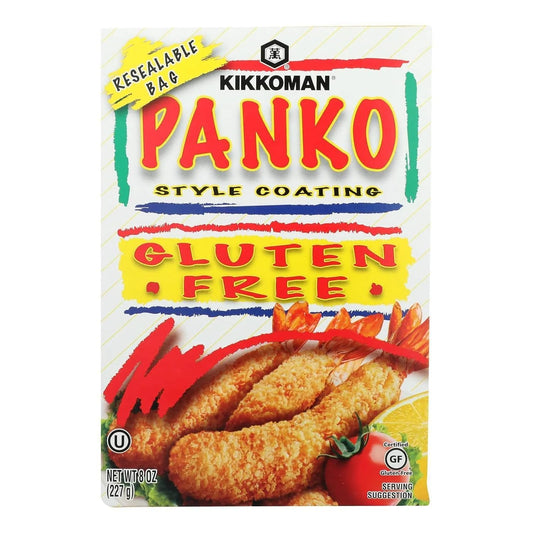 Panko Style Coating - Natural Flavor, Delicate and Crisp Texture, Gluten-Free Breadcrumbs, Ideal for Baked Dishes, Meat, Chicken, Seafood, Veggies - 8 Oz, Pack of 1