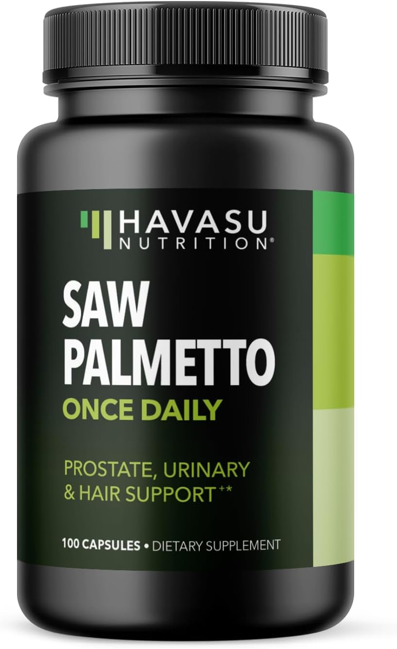 Saw Palmetto for Men Prostate Supplement - Prostate Support Supplement for Men'S Health - Potent Saw Palmetto for DHT, Urinary and Prostate Health - over 3 Month Supply Saw Palmetto Supplement