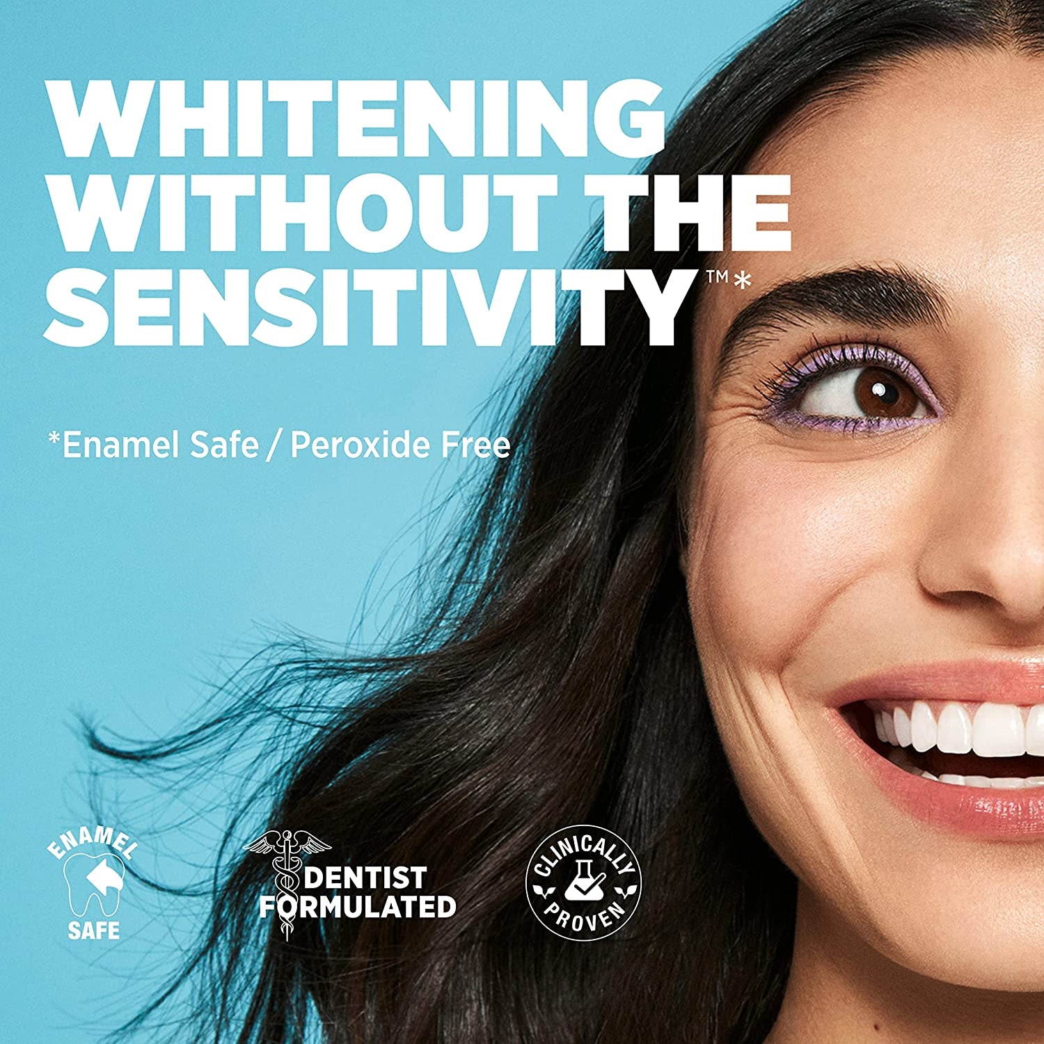 Teeth Whitening Strips 7 Treatments - Enamel Safe - Whitening without the Sensitivity - Dentist Formulated & Certified Non-Toxic