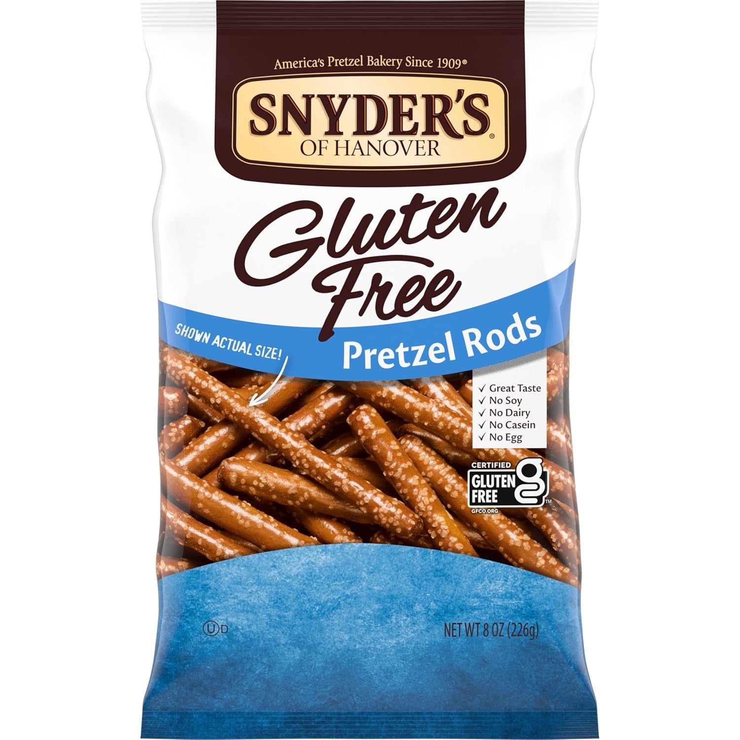 , Gluten Free Pretzels, 8 Oz