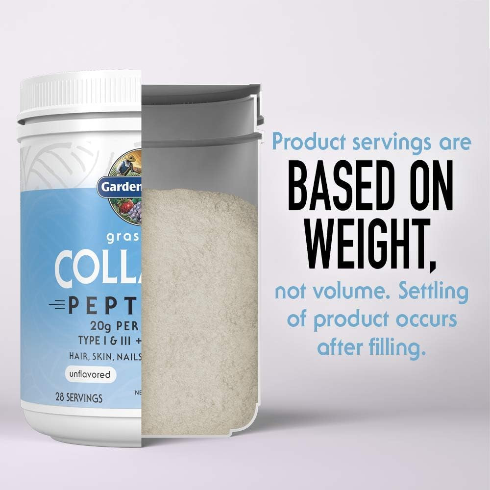 Grass Fed Collagen Peptides Powder – Unflavored Collagen Powder for Women Men Hair Skin Nails Joints, Hydrolyzed Collagen Protein Supplements, Post Workout, Paleo & Keto, 28 Servings