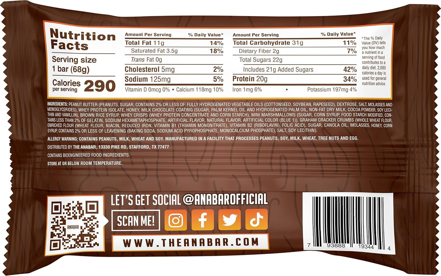 Protein Bar, the Protein-Packed Candy Bar, Amazing Tasting Protein Bar, No Sugar Alcohols, Real Food, Amazingly Delicious, 20 Grams of Protein (12 Bars, Milk Chocolate Campfire S'Mores)