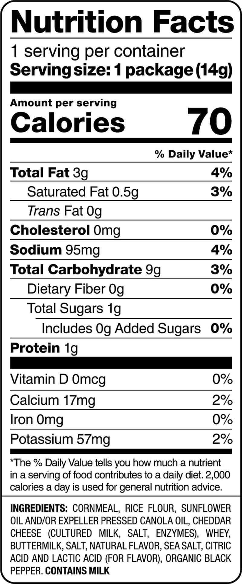 Aged White Cheddar Cheese Puffs, Gluten Free, Healthy Kids Snacks, 0.5 Ounce (Pack of 24)