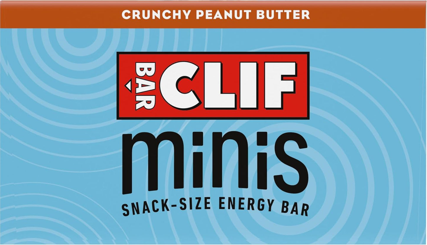 Minis - Crunchy Peanut Butter - Made with Organic Oats - 5G Protein - Non-Gmo - Plant Based - Snack-Size Energy Bars - 0.99 Oz. (20 Pack)