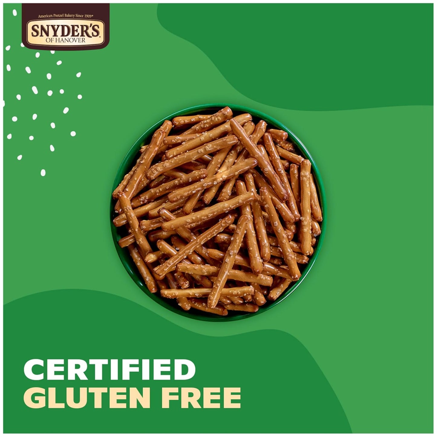 Gluten Free Pretzel Sticks, 100 Calorie Individual Packs, 24 Ct