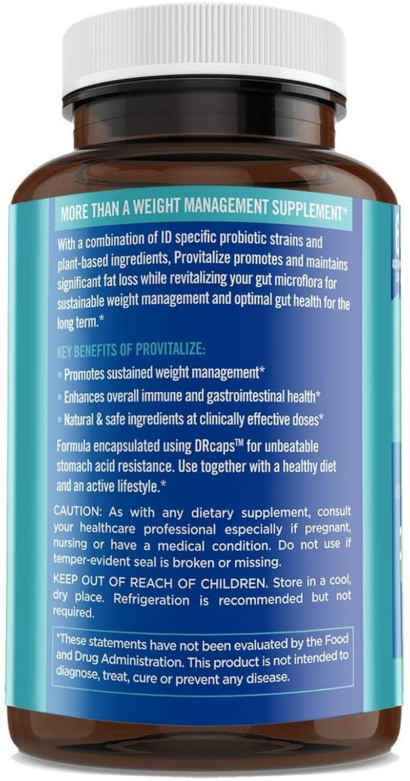 Original Provitalize | Natural Menopause Probiotics for Weight Gain, Hot Flashes, Night Sweats, Low Energy, Mood Swings, Gut Health. Unique Probiotics Formula