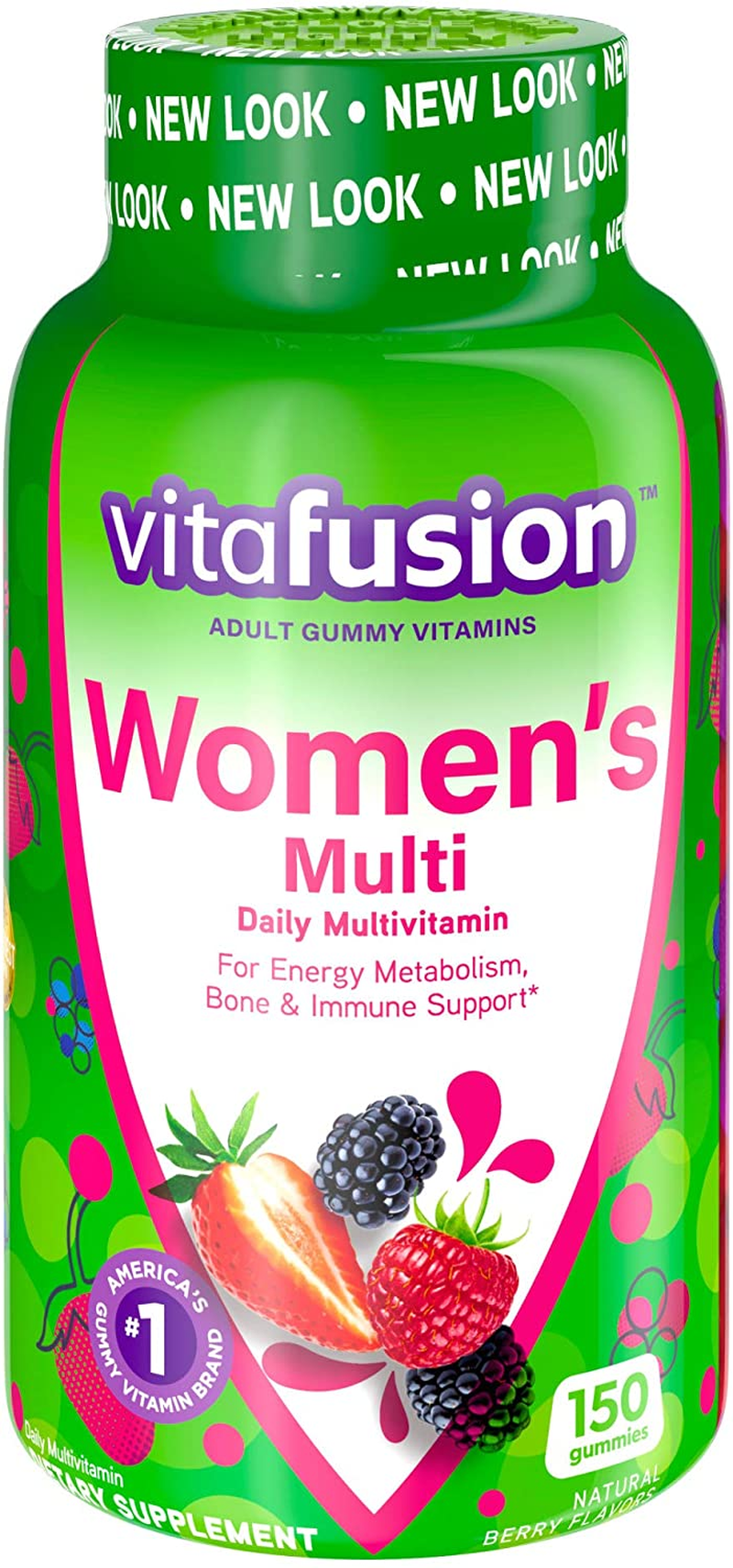 Women'S Multivitamin Gummies, Berry Flavored Womens Daily Multivitamins, 150 Count