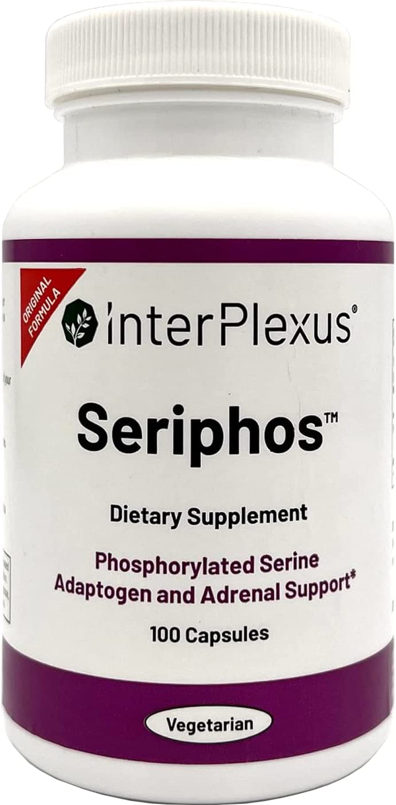 Seriphos for Adaptogen and Adrenal Support by , 100 Capsules