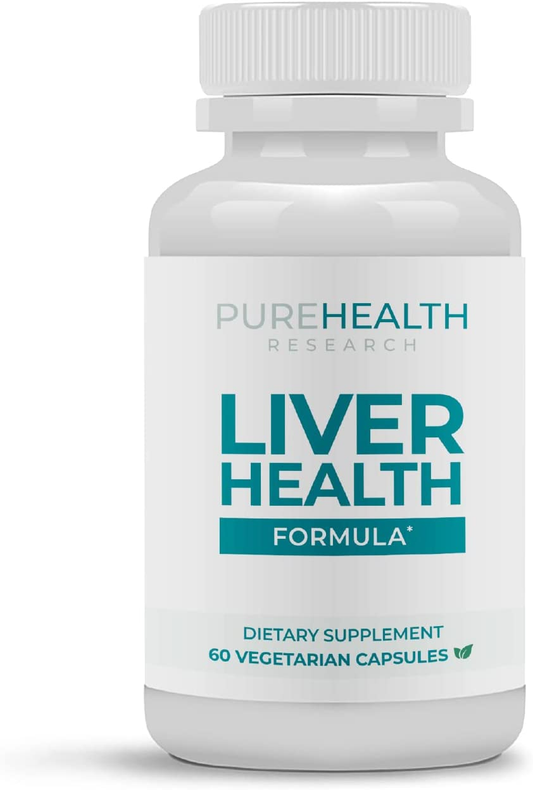 Liver Health Formula – Cleanse Detox & Repair – Silymarin Milk Thistle, Artichoke Extract, Dandelion Root, Turmeric, Beet, Berberine & Cardo Mariano for Healthy Liver Support –