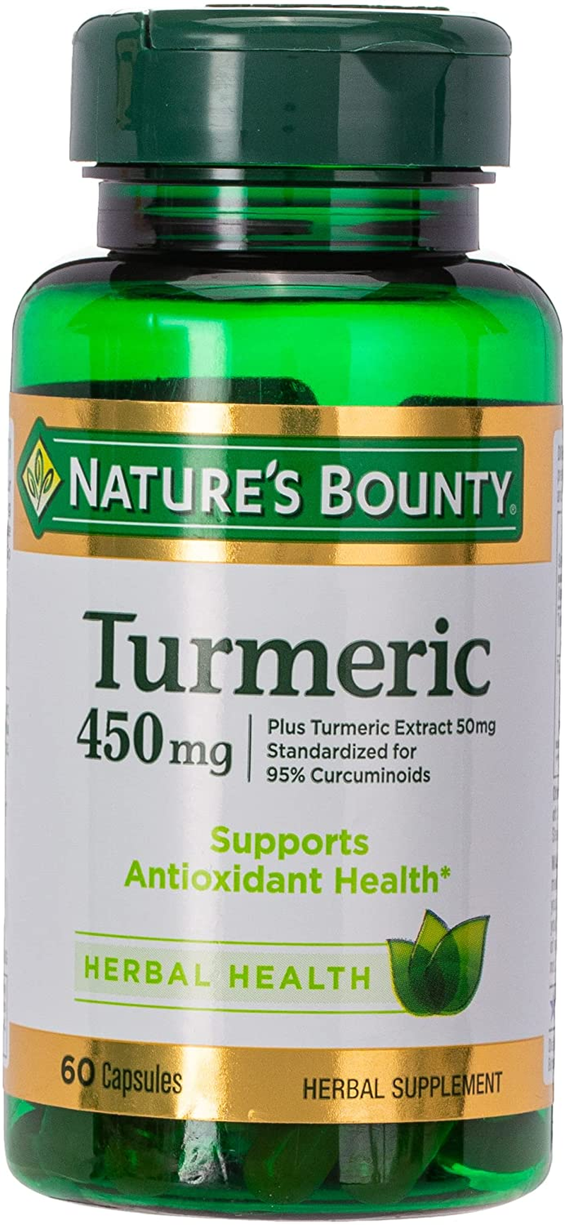 Turmeric Curcumin Caps, 60 Ct, Green (15417)