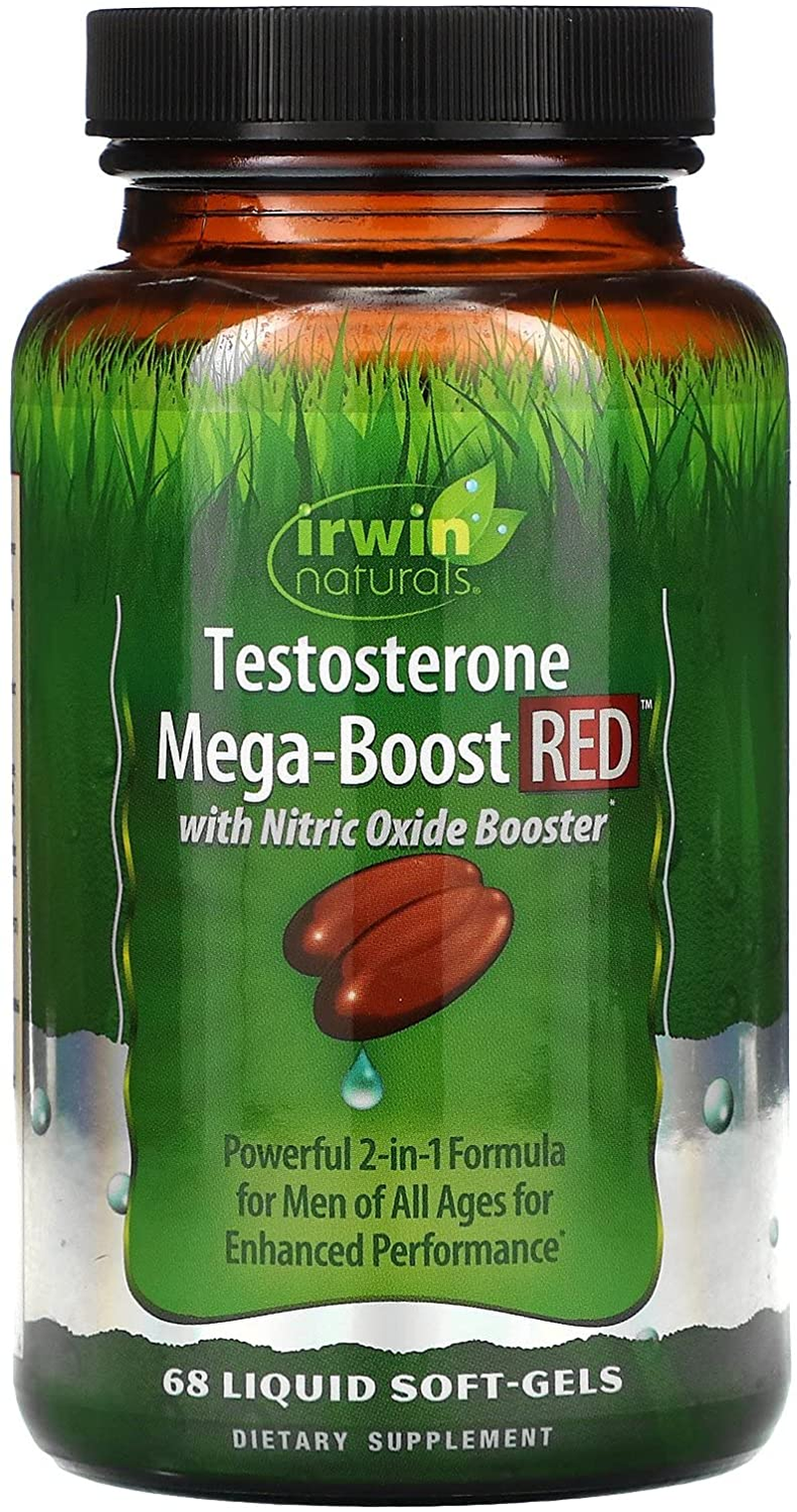 Testosterone Mega-Boost Red - 68 Softgels