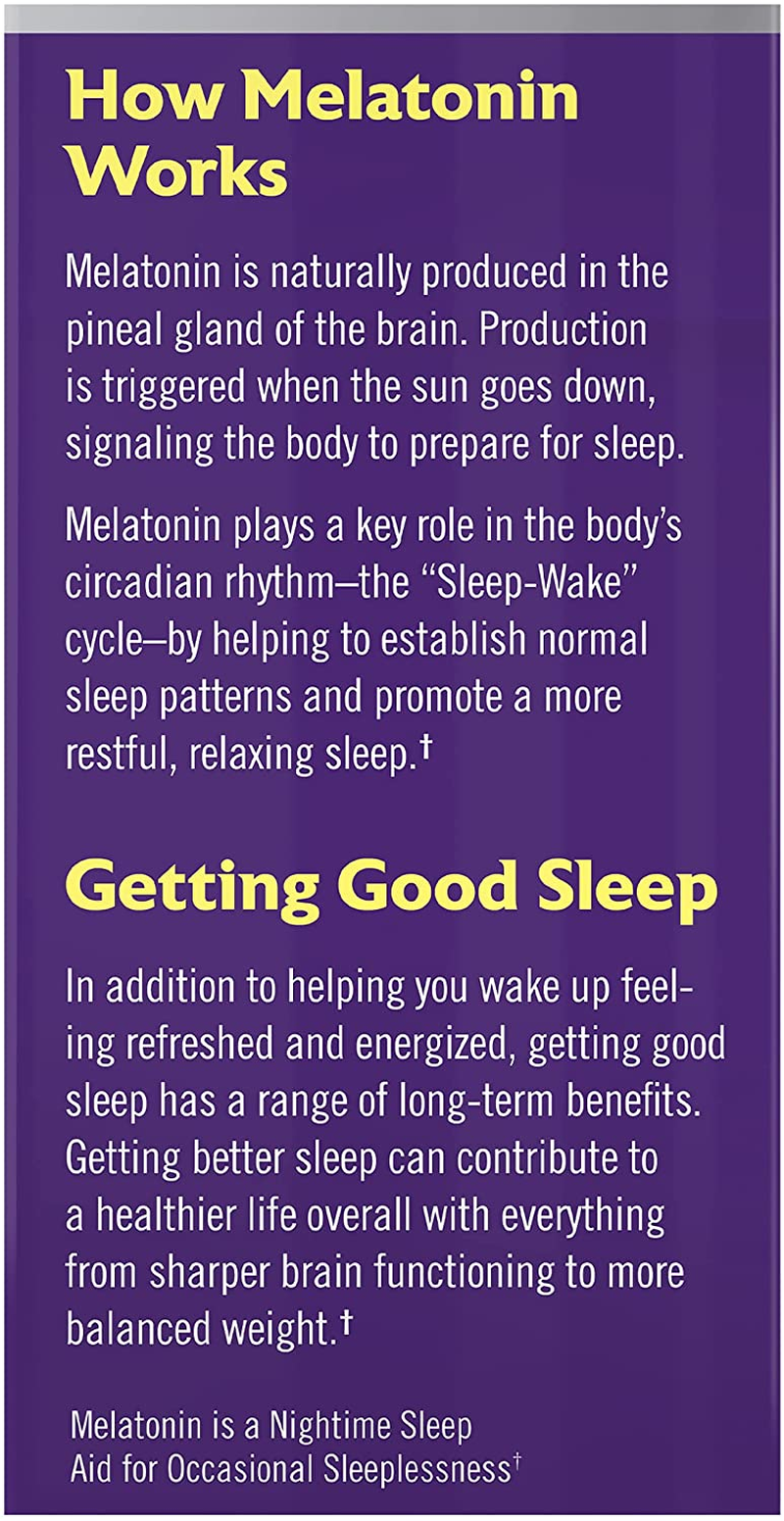 Melatonin Advanced Sleep Tablets with Vitamin B6, Helps You Fall Asleep Faster, Stay Asleep Longer, 2-Layer Controlled Release, 100% Drug-Free, Maximum Strength, 10Mg, 30 Count