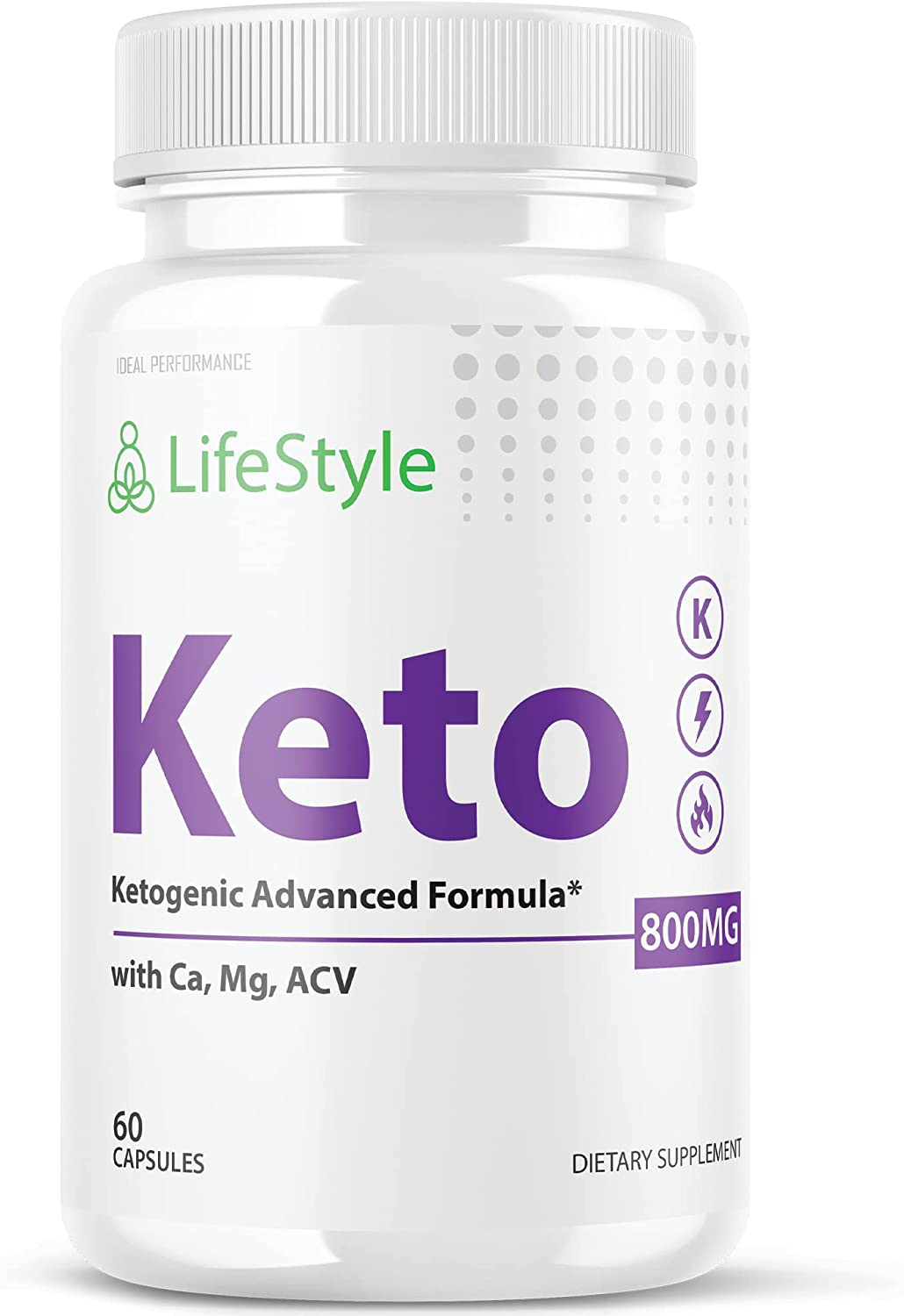 Lifestyle Keto Life Style Max Shark Pills Tank Ketogenic Supplement (60 Capsules)