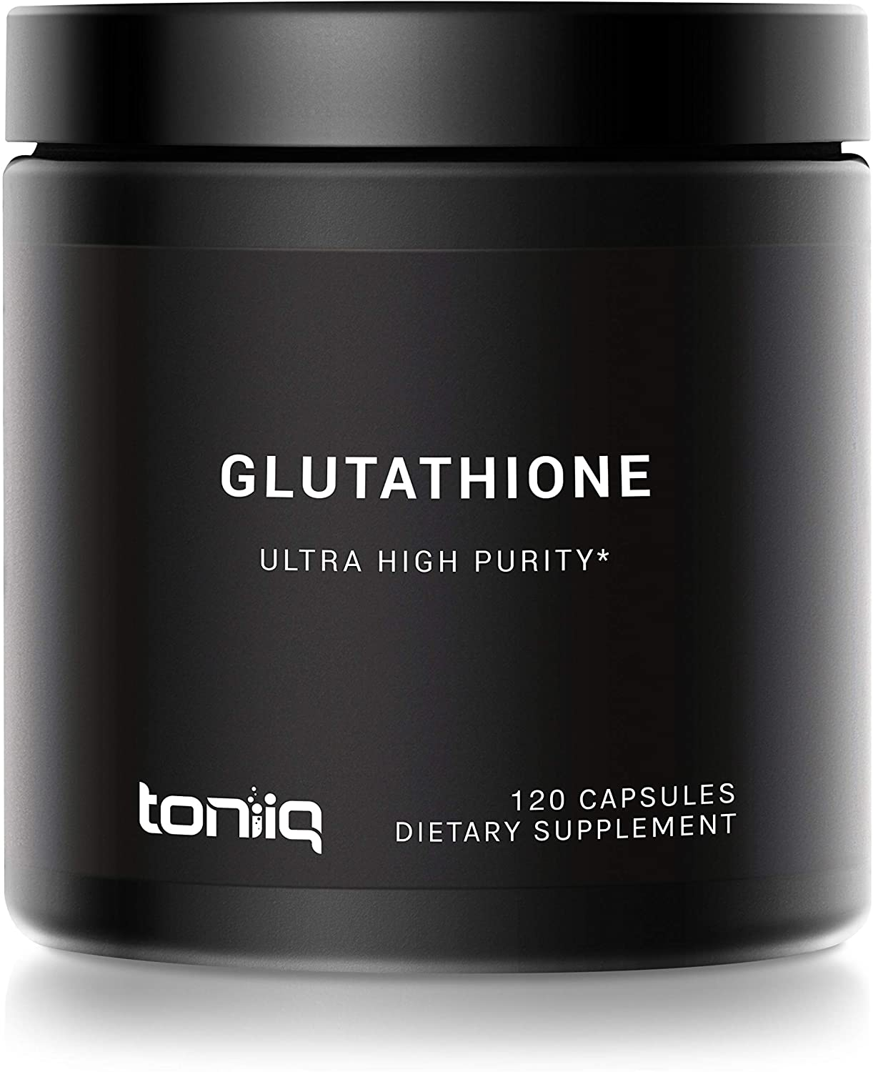 Ultra High Strength Glutathione Capsules - 1000Mg Concentrated Formula - 98%+ Highly Purified and Highly Bioavailable - Non-Gmo Fermentation - 120 Capsules Reduced Glutathione Supplement