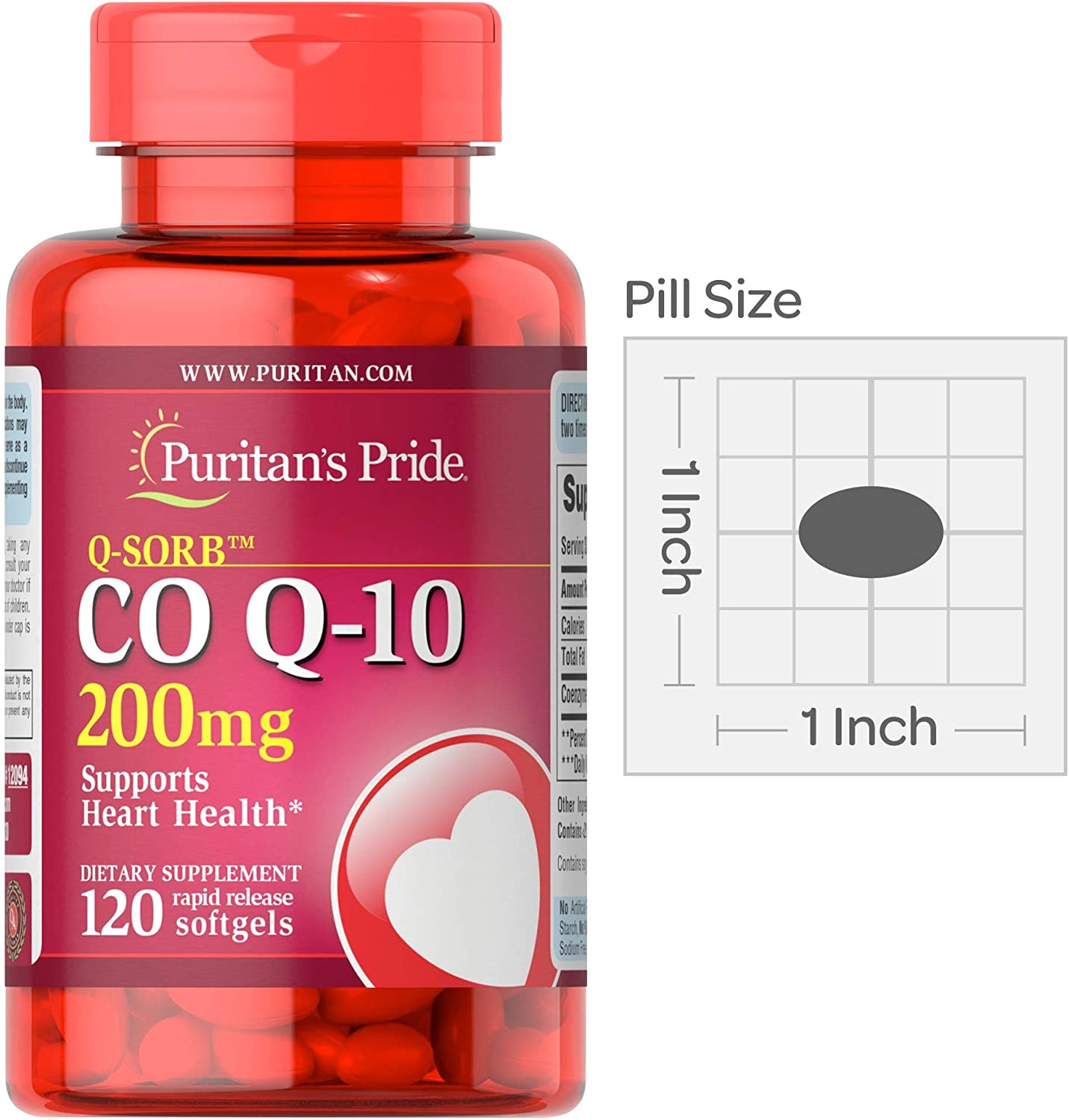 Q-Sorb Coq10 200Mg Supports Heart Health,120 Softgels by