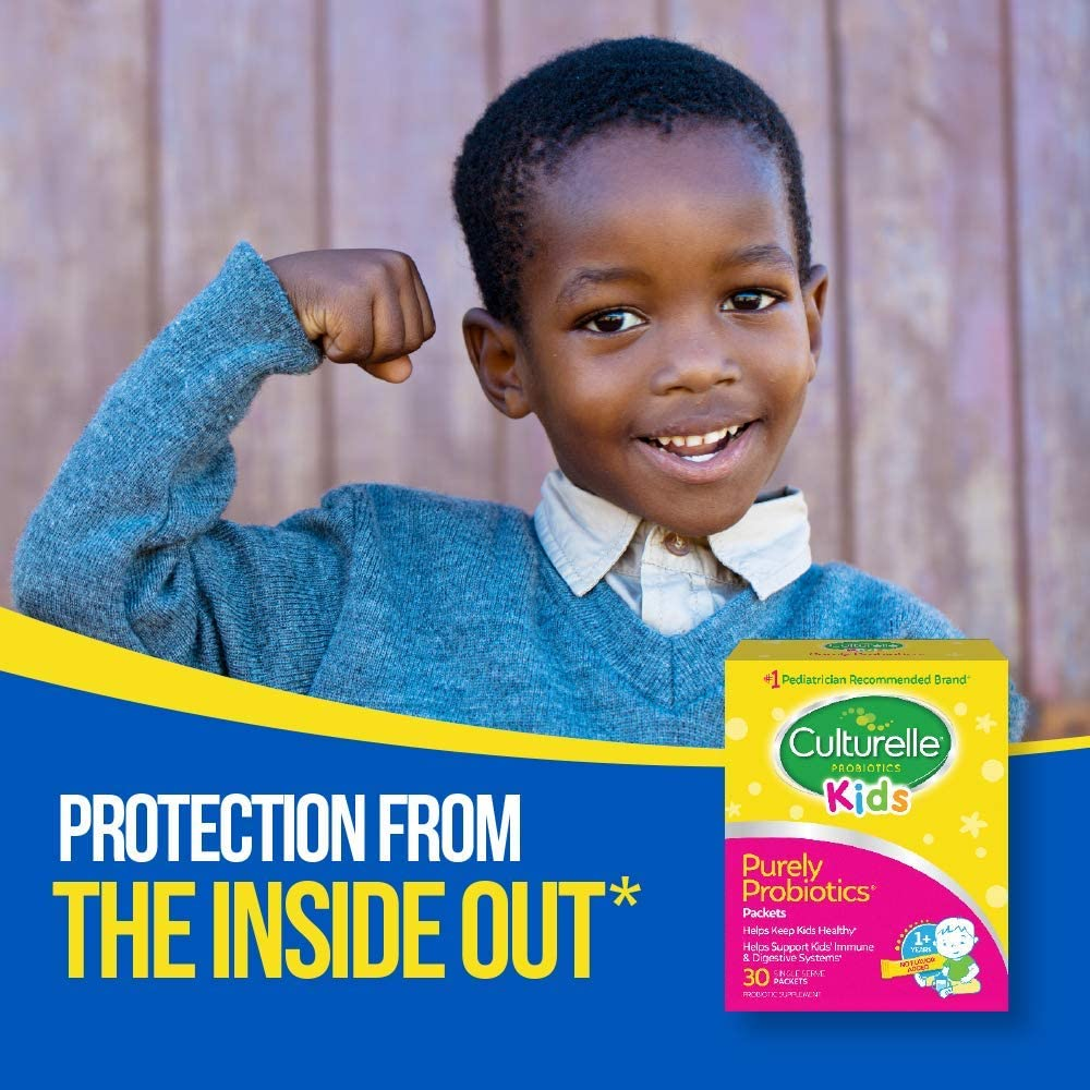 Kids Packets Daily Probiotic Supplement - Helps Support a Healthy Immune & Digestive System* - #1 Pediatrician Recommended Brand - 30 Single Packets