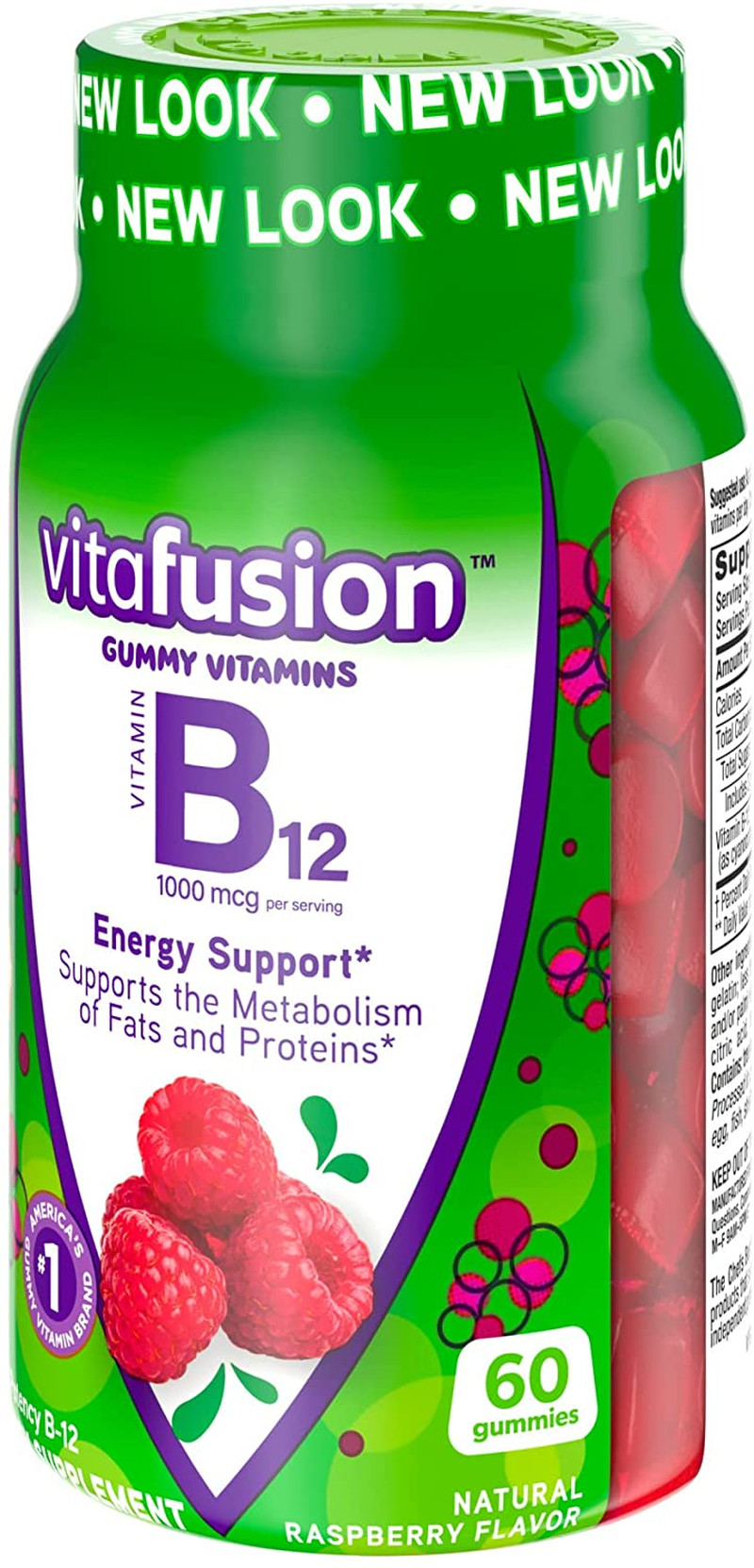 Vitamin B-12 1000 Mcg Gummy Vitamins, 60Ct