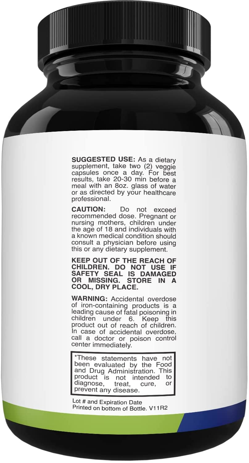 Nootropics Brain Support Supplement - Mental Focus Nootropic Memory Supplement for Brain Health with Energy and Focus Vitamins DMAE Bacopa and Phosphatidylserine - Brain Focus and Performance Blend