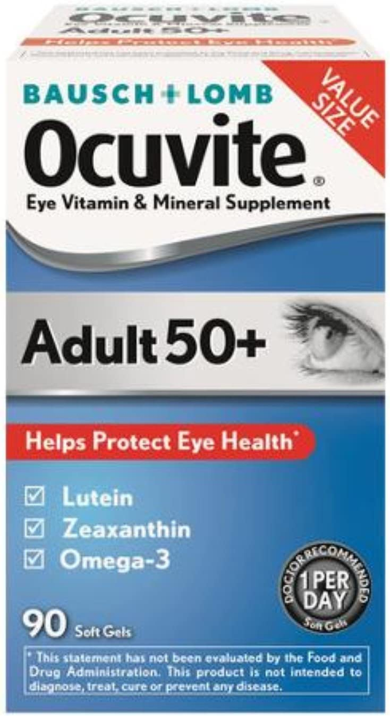 Bausch & Lomb  Adult 50+ Eye Vitamin & Mineral