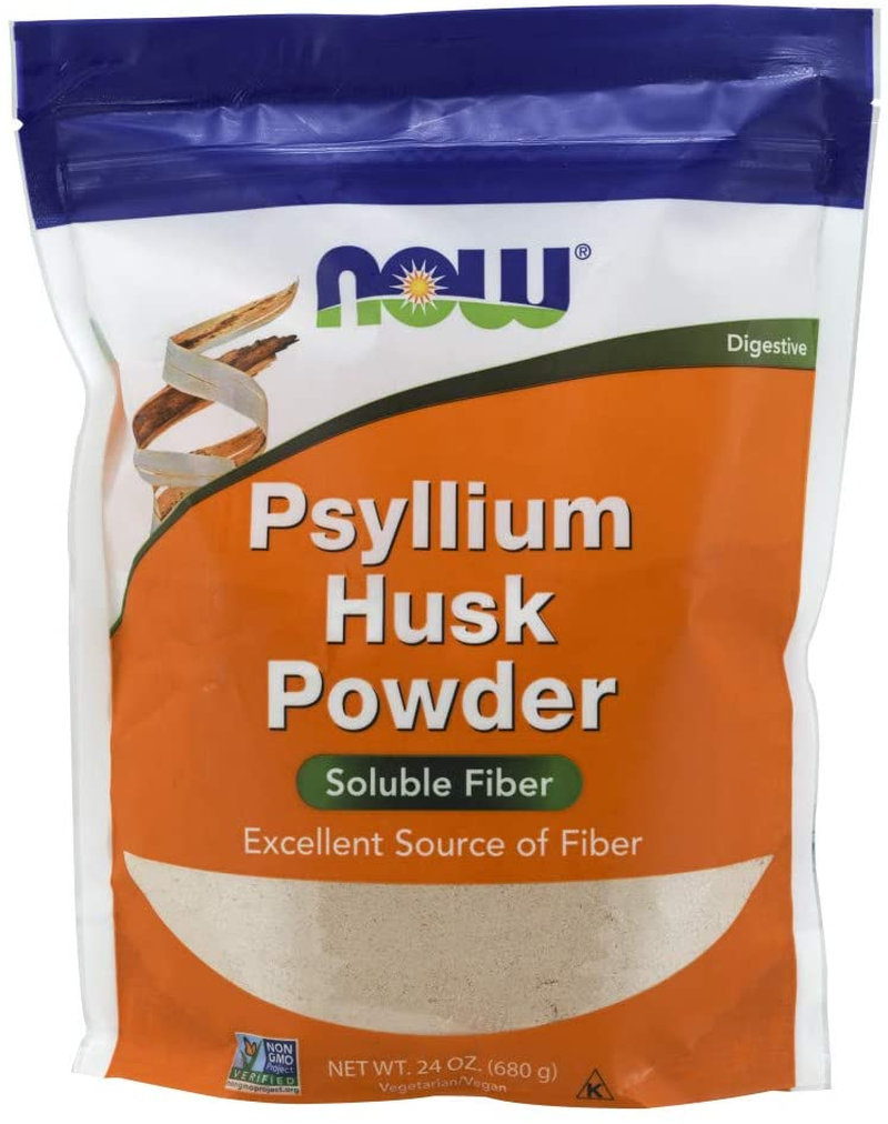 Supplements, Psyllium Husk Powder, Non-Gmo Project Verified, Soluble Fiber, 24-Ounce