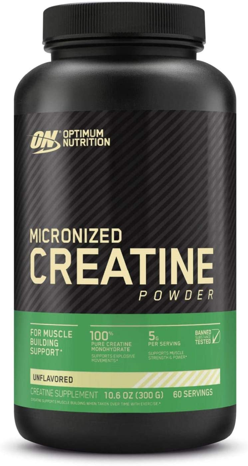 Micronized Creatine Monohydrate Powder, Unflavored, Keto Friendly, 60 Servings (Packaging May Vary)