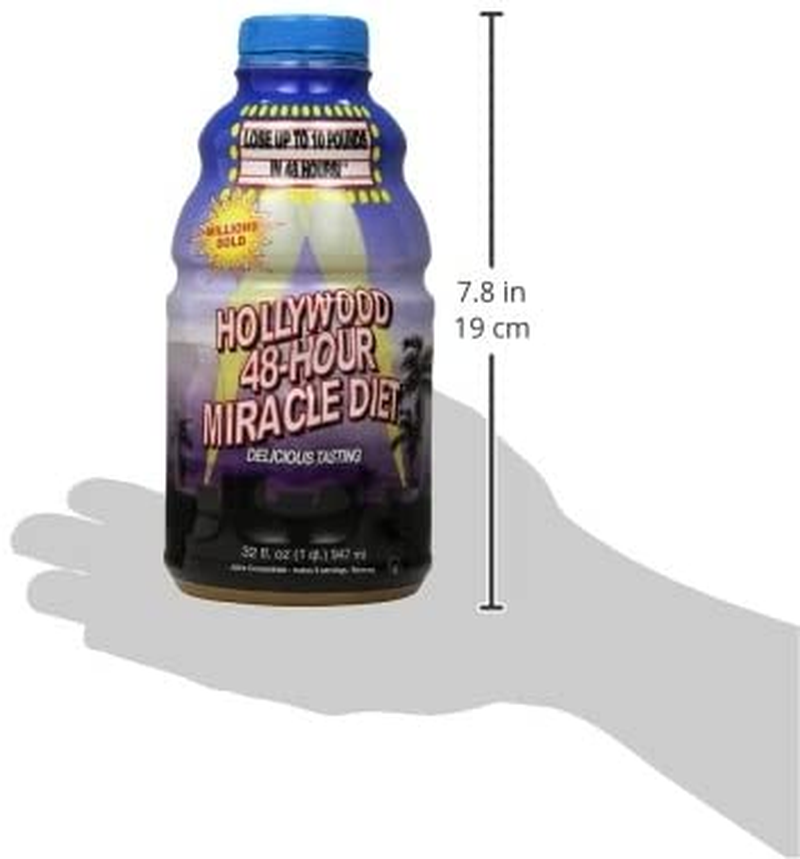 Hollywood 48-Hour Miracle Diet Bottles, 32 Fl. Oz (Pack of 2)