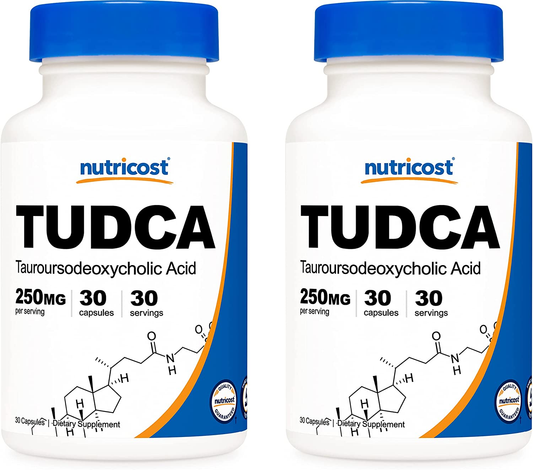 Tudca 250Mg, 30 Capsules (2 Bottles)