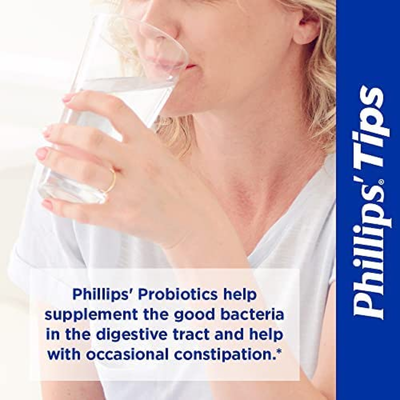 Phillips Colon Health - Probiotics Capsules - Immune Support - Helps Defend Occasional Gas, Bloating, Constipation, & Diarrhea - 60 Count