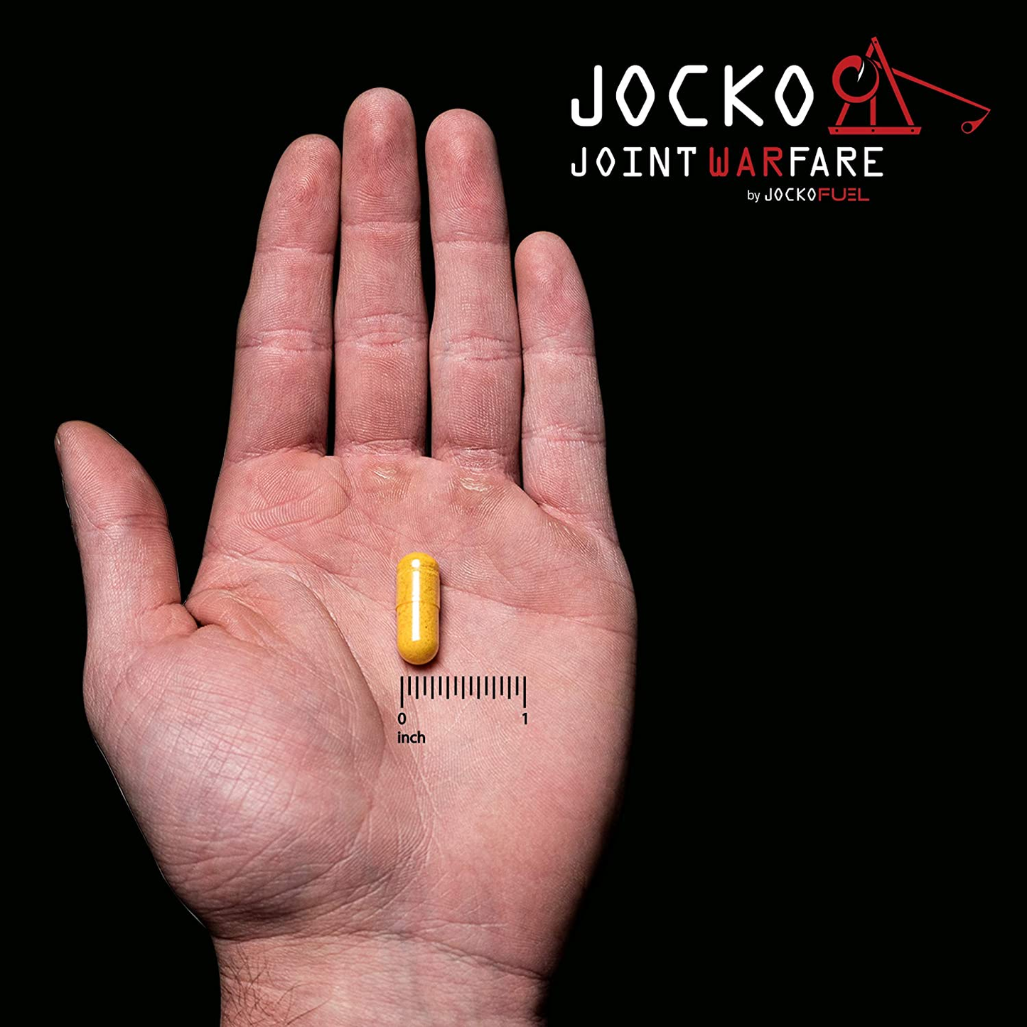 Jocko Joint Warfare Supplement - Curcumin, Tumeric, Glucosamine, MSM, Boswellia, Quercetin - Contains anti Inflammatory Compounds - Supports Joint Mobility, Healing, and Pain Relief - 60 Servings