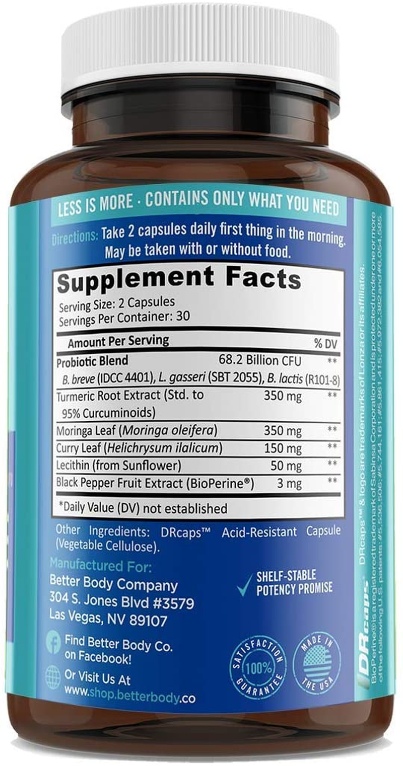 Original Provitalize | Natural Menopause Probiotics for Weight Gain, Hot Flashes, Night Sweats, Low Energy, Mood Swings, Gut Health. Unique Probiotics Formula