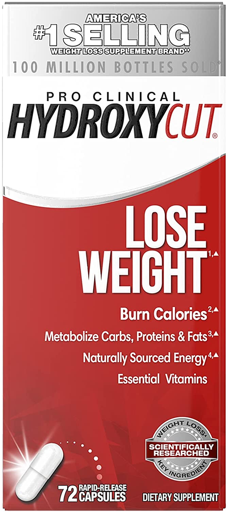 Weight Loss Pills for Women & Men |  Pro Clinical | Weight Loss Supplement Pills | Energy Pills to Lose Weight | Metabolism Booster for Weight Loss | Weightloss & Energy Supplements, 72 Caps