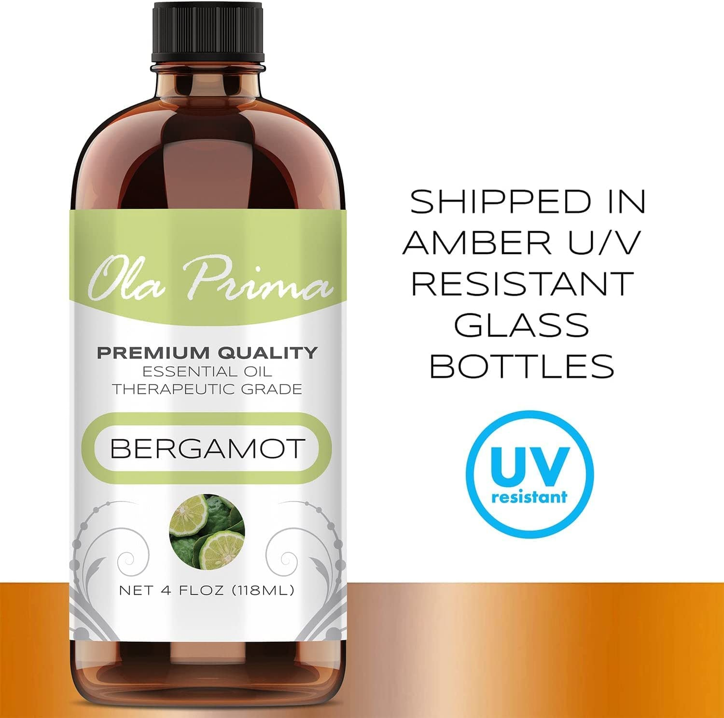 Oils 4Oz - Bergamot Essential Oil - 4 Fluid Ounces