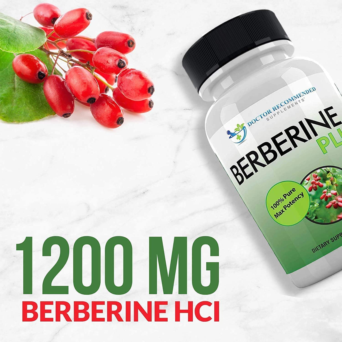 Berberine plus 1200Mg per Serving - 120 Veggie Capsules Royal Jelly, Supports Healthy Immune System, Improves Cardiovascular Heart & Gastrointestinal Wellness