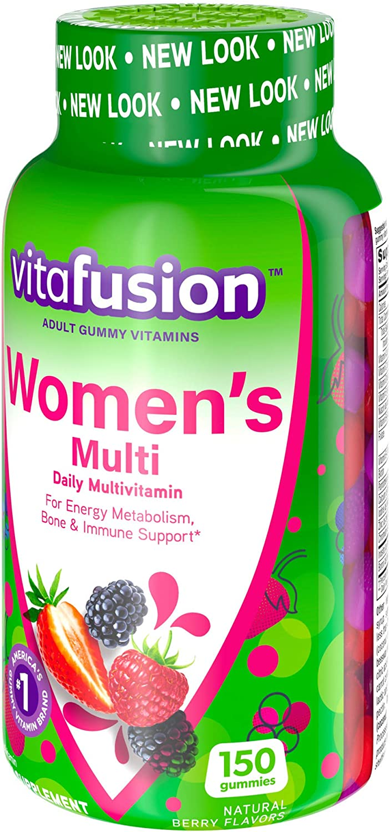 Women'S Multivitamin Gummies, Berry Flavored Womens Daily Multivitamins, 150 Count