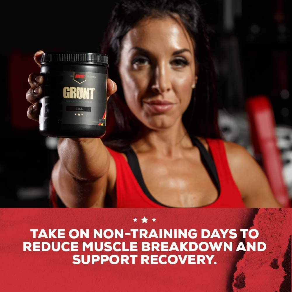 Grunt, Eaas, 30 Servings, Recover Faster, 9 Essential Amino Acids, Complete Protein Source (Blood Orange)